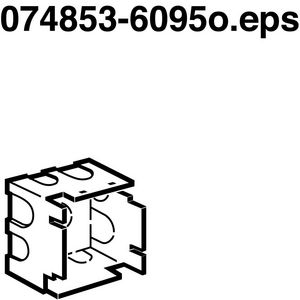 Isobox 2 modulen voor 080291 Mosaic VVE=10