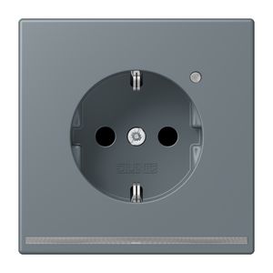 Wandcontactdoos R/A met LED l.sensor S+ LC4320H