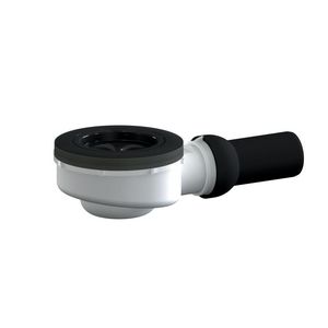 Douchebaksifon afvoergarnituur ondiep DN40  met kogelgewricht voor Ultra Flat Solid douchebak