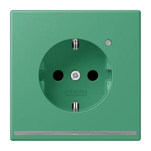 Wandcontactdoos R/A met LED l.sensor S+ LC4320G