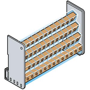 Voedingsblok 125A 4P 126mm