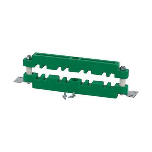 XT Railsteunhouder voor verticaal railsysteem 2x40x10 65kA