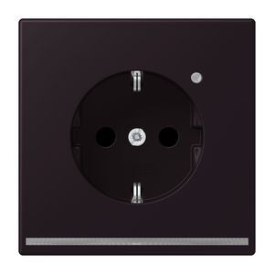 Wandcontactdoos R/A met LED l.sensor S+ LC4320E