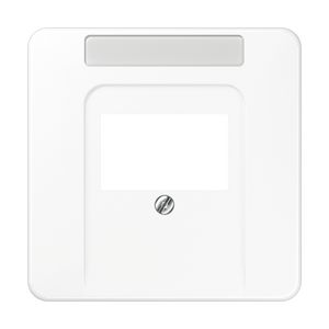 Afdekking alu.m.tekstv.v speakeraansl LS