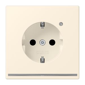 Wandcontactdoos R/A met LED l.sensor S+ LC4320B