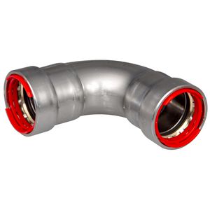 Bochtkoppeling 90° POWERPRESS dikwandig C9408 2x pers 1.1/4"