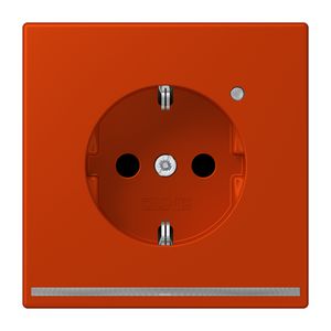 Wandcontactdoos R/A met LED l.sensor S+ LC4320A