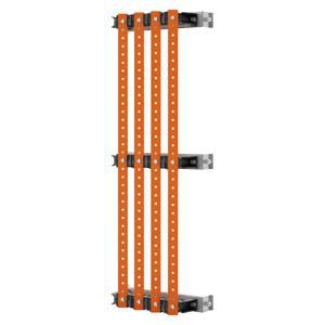 TWEE STUKS BUSBARHOUDERS-VOOR VLAKKE BUSBARS 30x10-630 A