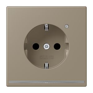 Wandcontactdoos R/A met LED l.sensor S+ LC32141