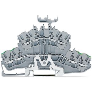 4-draads 2-etageklem Aard-/rijgklem 2,5mm² 2002-2427 VVE=50