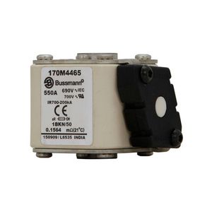 Zekering hoge snelheid 550A AC 690V 200kA 1 aR IEC UL VVE=3