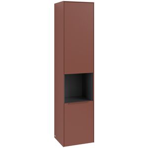 Hoge kast SUBWAY 3.0 400x1710x362mm Wine Red C58902AH greep monochroom