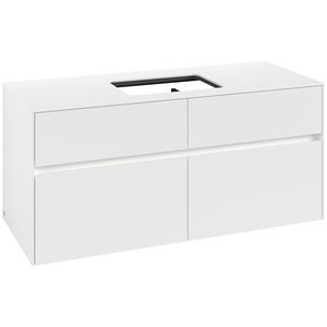 Wastafelonderkast Collaro 1200x548x500mm Wh.Matt C112B0MS