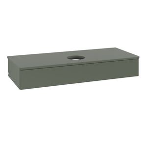 Wastafelonderkast Antao 1200x190x500mm L.Green Matt Lacquer L10010HL