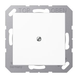 Afdekking A500 a,wit slagv.v.kabelinvoer