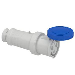 Koppelcontactstop 2P+A 63A 200-250V AC 6h IP67 PratiKa