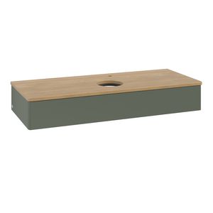 Wastafelonderkast Antao 1200x190x500mm L.Green Matt Lacquer L10051HL