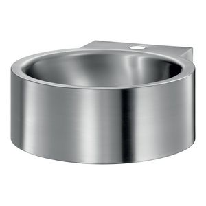 Wastafel kraangat Ø35 midden m. overl RVS 304 mat 125710