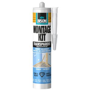 Montagekit transparant 310g VVE=12