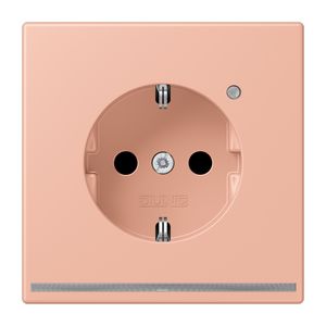 Wandcontactdoos R/A met LED l.sensor S+ LC32102
