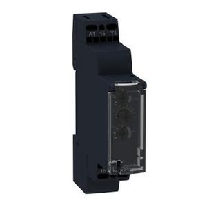 Tijdrelais 8 functies 1s-100h 24-240V AC/DC 1 OC Harmony