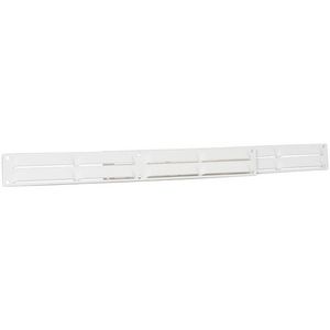 Ventilatieset 370x40mm wit