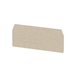 Afsluit- eindplaat (terminal) h:99.08mm b:2.7 m VVE=20