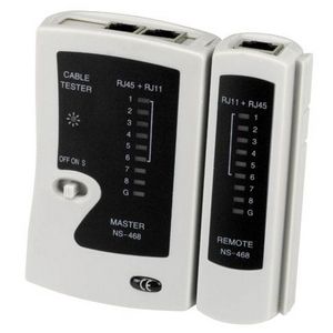 Netwerk tester voor UTP/FTP RJ-12/RJ-45