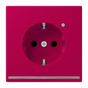 Wandcontactdoos R/A met LED l.sensor S+ LC32101