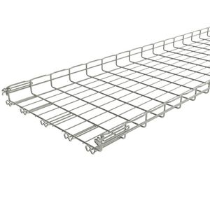 Lengte a 3m. Draadgoot Fasclic + 54/500 RVS 304L