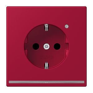 Wandcontactdoos R/A met LED l.sensor S+ LC32100