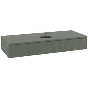 Wastafelonderkast Antao 1200x190x500mm L.Green Matt Lacquer L10150HL