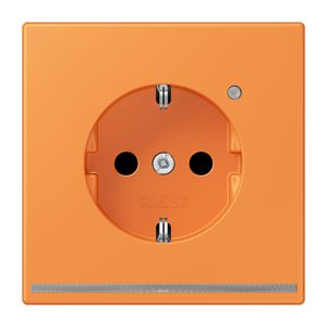 Wandcontactdoos R/A met LED l.sensor S+ LC32081