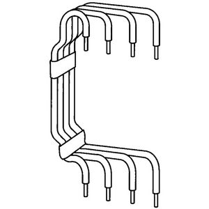 Rail connector 4P