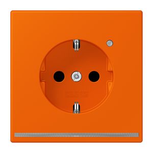 Wandcontactdoos R/A met LED l.sensor S+ LC32080