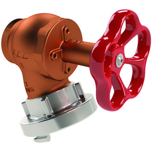 Dubbele koppeling met wartelmoer aan beide kanten DN50