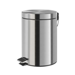 Pedaalemmer 5 liter vrijstaand RVS geborsteld HOTEL