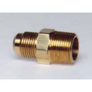 Verloopkoppeling U1-08C 1/2"x3/8" male flare x NPT bt.dr.