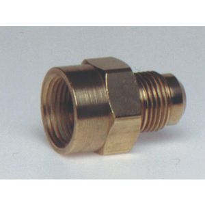 Verloopkoppeling U3-0064 3/8"x1/4" female flare x male flare