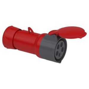 Koppelcontactstop 3P+N+A 16A 380-415V AC 6h IP44 PratiKa