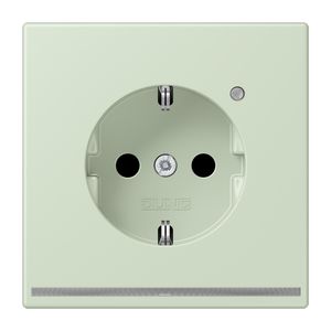 Wandcontactdoos R/A met LED l.sensor S+ LC32042