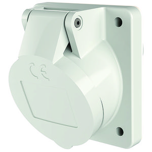 Inbouwwandcontactdoos 16A 2-polig  10H 50VDC IP44 2841