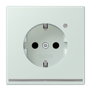 Wandcontactdoos R/A met LED l.sensor S+ LC32034