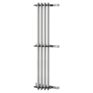 TWEE STUKS BUSBARHOUDERS-VOOR GEGOTEN BUSBAR IN ALUMINIUM