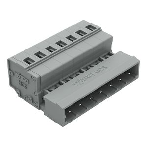 1-draads male steker 2,5mm² grijs 231-607 VVE=50
