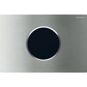 Onderdeel plaat 1-toets Sigma10 ROUND IR verg. RVS geborsteld/gep.