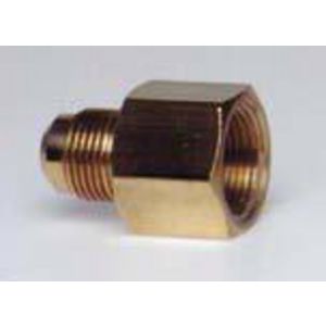 Verloopkoppeling U3-06D 3/8"x1/2" male flare x FPT bi.dr.  VVE=10