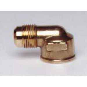 Kniekoppeling 90° E3-04B 1/4"x1/4" male flare x FPT bi.dr. VVE=10