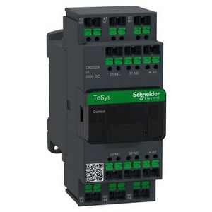 Hulpcontactor TeSys Deca 3NO 2NC 250V DC laag verb. snap-