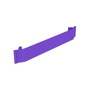 Identiteitsclip clip P PVC paars